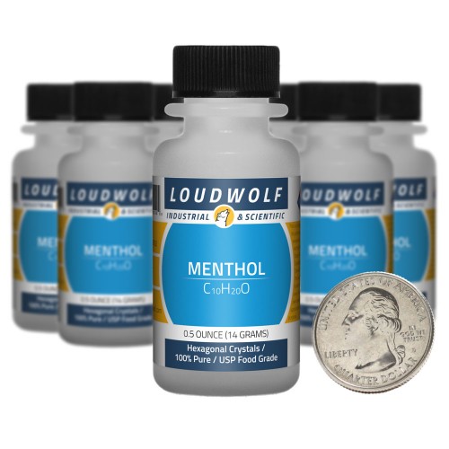 Menthol - 5 Ounces in 10 Bottles