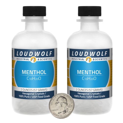 Menthol - 4 Ounces in 2 Bottles
