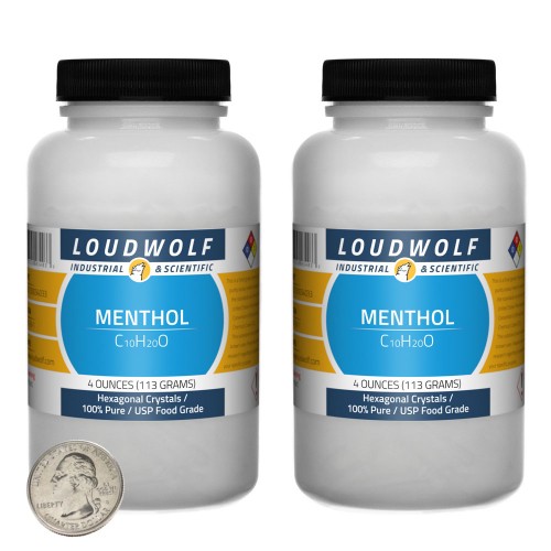 Menthol - 8 Ounces in 2 Bottles