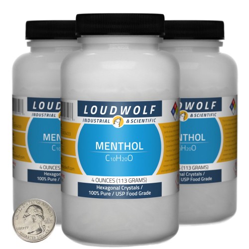 Menthol - 12 Ounces in 3 Bottles
