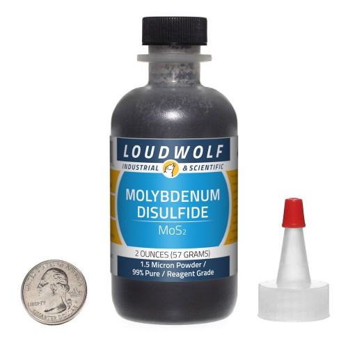 Molybdenum Disulfide - 2 Ounces in 1 Bottle