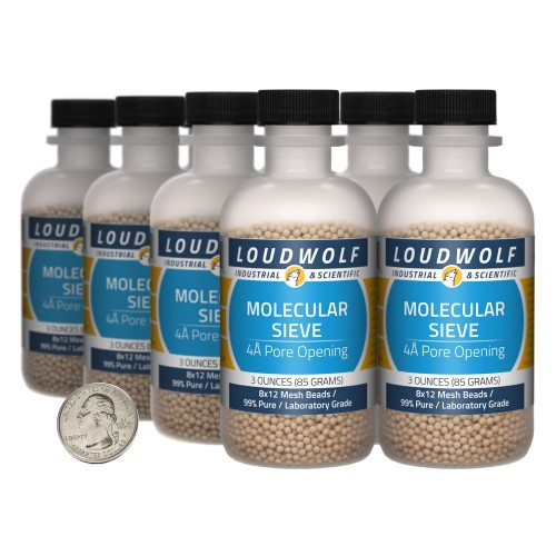 Molecular Sieve - 1.5 Pounds in 8 Bottles