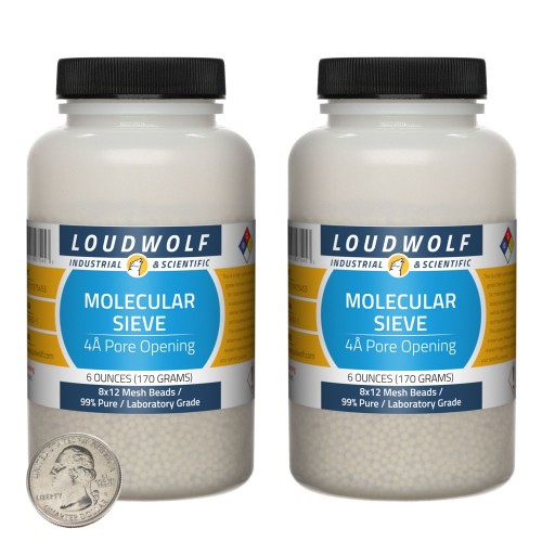 Molecular Sieve - 12 Ounces in 2 Bottles