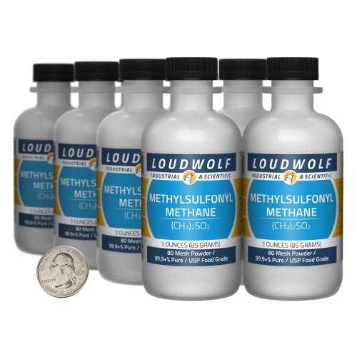 Methylsulfonyl Methane - 1.5 Pounds in 8 Bottles