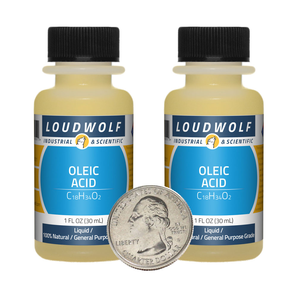 Oleic Acid - 2 Fluid Ounces in 2 Bottles Oleic Acid - 2 Fluid Ounces in 2 Bottles