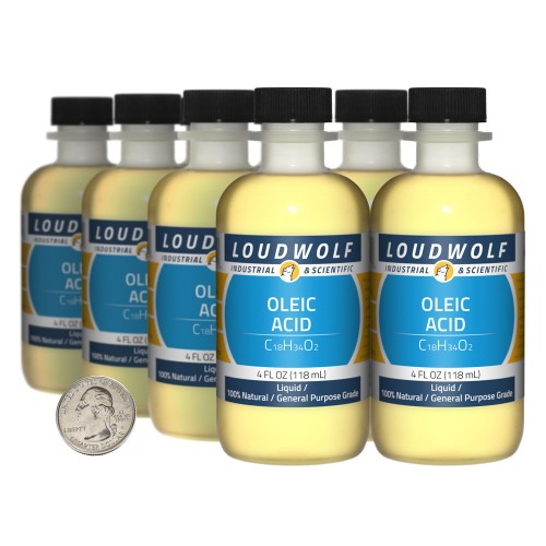 Oleic Acid - 32 Fluid Ounces in 8 Bottles Oleic Acid - 32 Fluid Ounces in 8 Bottles