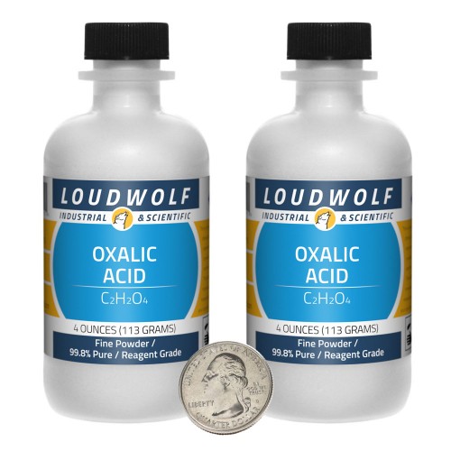 Oxalic Acid  - 8 Ounces in 2 Bottles