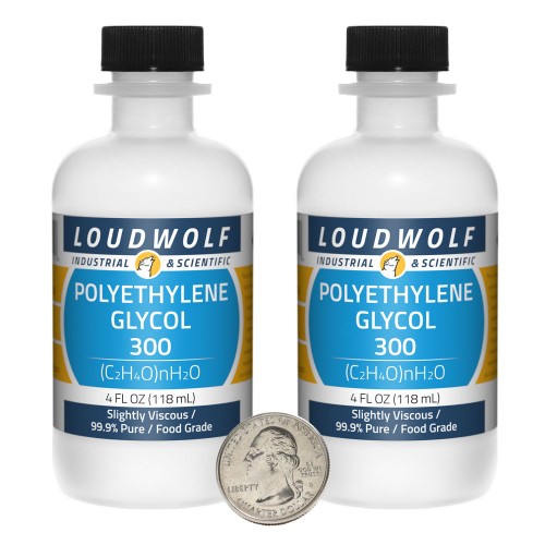 Polyethylene Glycol  300 - 8 Fluid Ounces in 2 Bottles