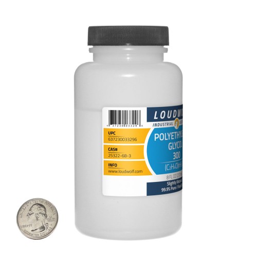 Polyethylene Glycol  300 - 32 Fluid Ounces in 4 Bottles