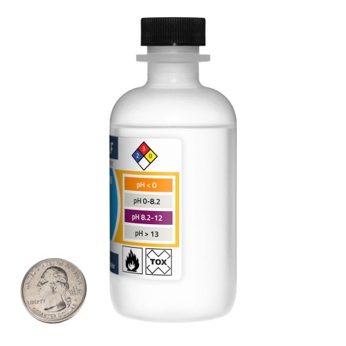 Phenolphthalein Indicator Solution 1%  - 4 Fluid Ounces in 1 Bottle