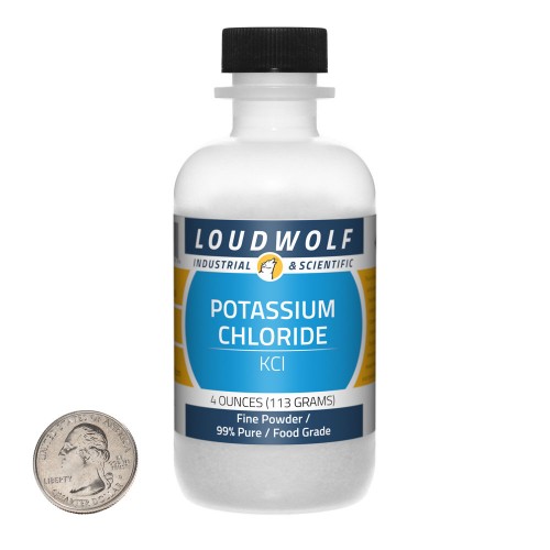 Potassium Chloride - 4 Ounces in 1 Bottle