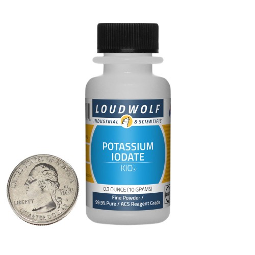 Potassium Iodate - 0.3 Ounces in 1 Bottle Potassium Iodate - 0.3 Ounces in 1 Bottle