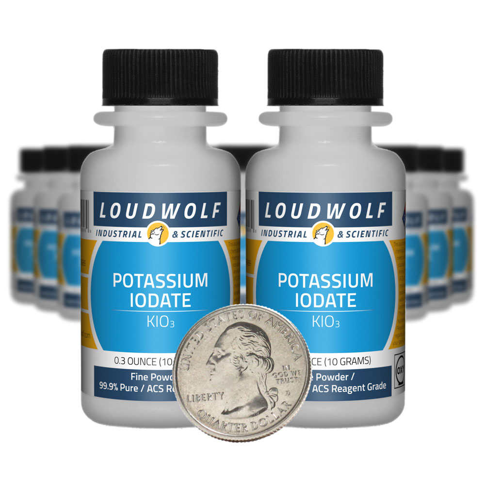 Potassium Iodate - 7 Ounces in 20 Bottles Potassium Iodate - 7 Ounces in 20 Bottles