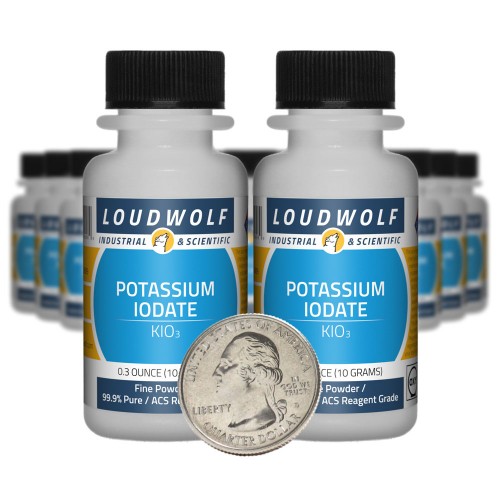 Potassium Iodate - 7 Ounces in 20 Bottles Potassium Iodate - 7 Ounces in 20 Bottles