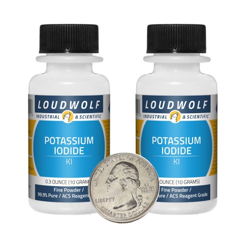 Potassium Iodide - 0.7 Ounces in 2 Bottles