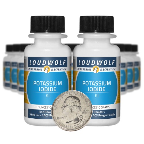 Potassium Iodide - 7 Ounces in 20 Bottles