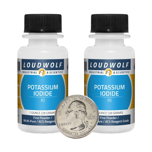 Potassium Iodide - 2 Ounces in 2 Bottles