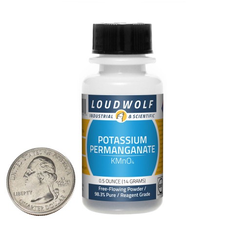 Potassium Permanganate - 0.5 Ounces in 1 Bottle