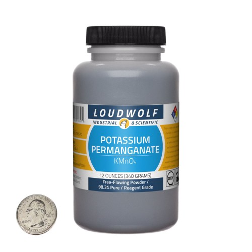 Potassium Permanganate - 12 Ounces in 1 Bottle