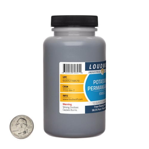 Potassium Permanganate - 2.3 Pounds in 3 Bottles