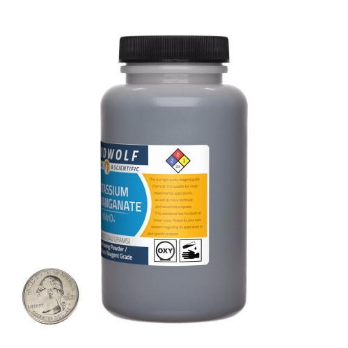 Potassium Permanganate - 2.3 Pounds in 3 Bottles Potassium Permanganate - 2.3 Pounds in 3 Bottles