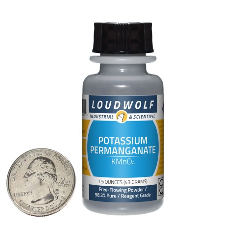 Potassium Permanganate - 1.5 Ounces in 1 Bottle