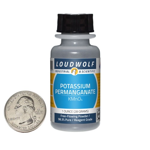 Potassium Permanganate - 1 Ounce in 1 Bottle