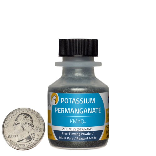 Potassium Permanganate - 2 Ounces in 1 Bottle