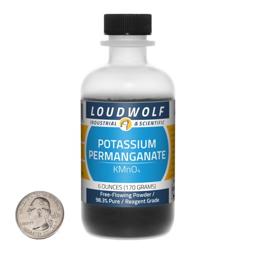 Potassium Permanganate - 6 Ounces in 1 Bottle