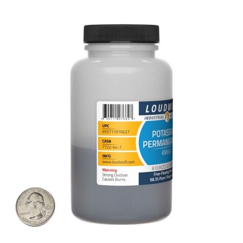 Potassium Permanganate - 1 Pound in 2 Bottles