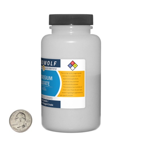 Potassium Sulfate - 2 Pounds in 4 Bottles