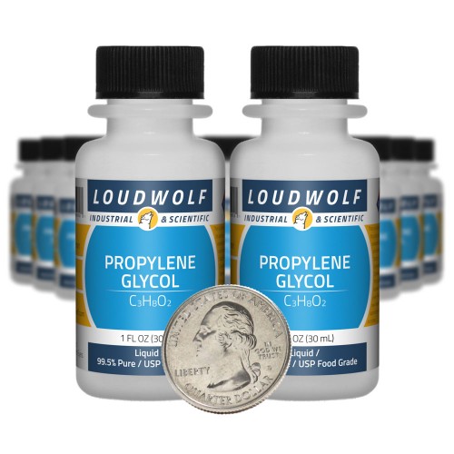 Propylene Glycol - 20 Fluid Ounces in 20 Bottles