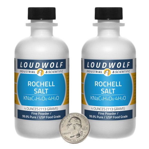 Rochell Salt - 8 Ounces in 2 Bottles