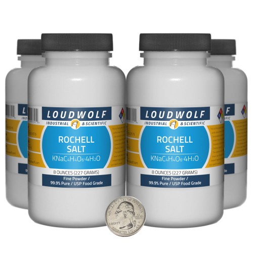 Rochell Salt - 2 Pounds in 4 Bottles