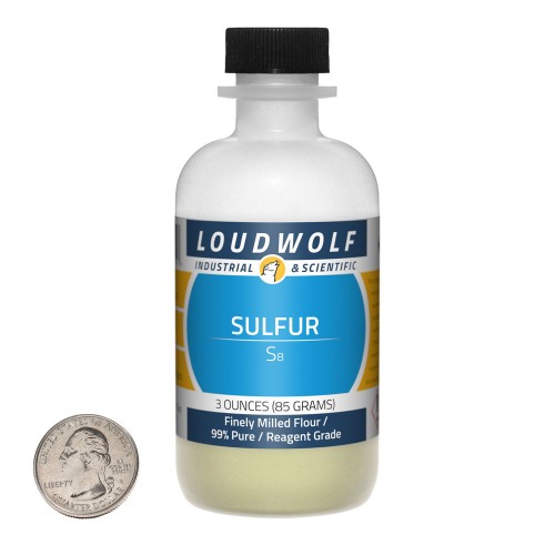 Sulfur - 3 Ounces in 1 Bottle Sulfur - 3 Ounces in 1 Bottle
