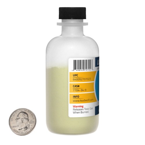 Sulfur - 2.3 Pounds in 12 Bottles