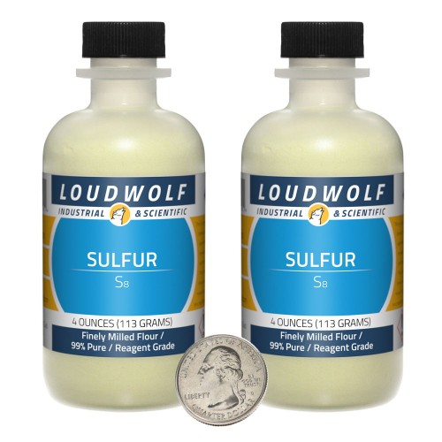Sulfur - 8 Ounces in 2 Bottles Sulfur - 8 Ounces in 2 Bottles