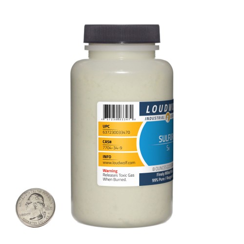 Sulfur - 8 Ounces in 1 Bottle Sulfur - 8 Ounces in 1 Bottle