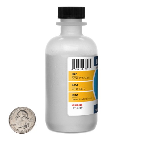 Silicon Dioxide - 1 Pound in 4 Bottles Silicon Dioxide - 1 Pound in 4 Bottles