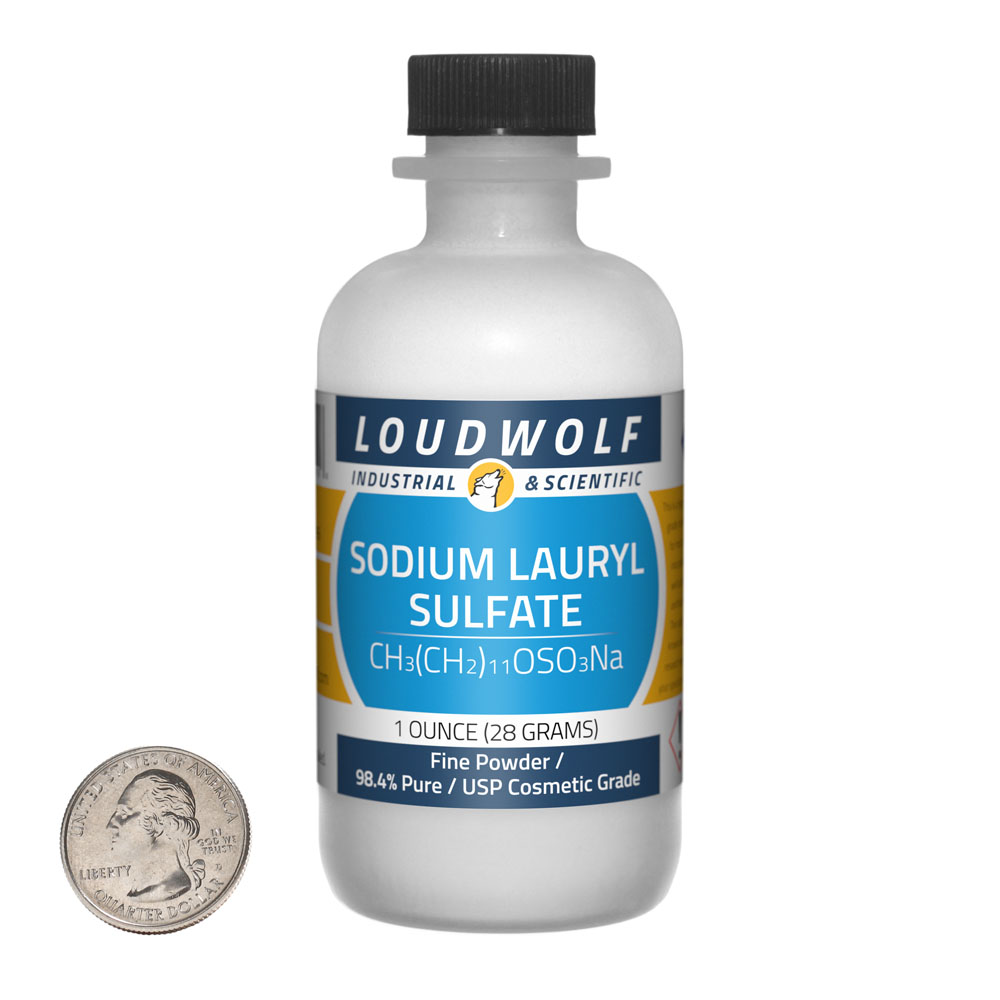 Sodium Lauryl Sulfate 1 Ounce 1 Bottle