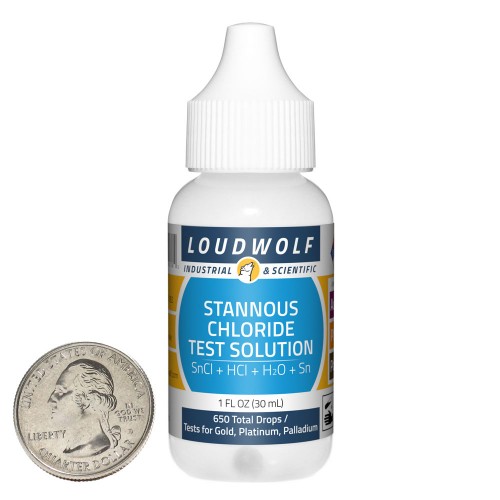 Gold Test Solution - 1 Fluid Ounce in 1 Bottle Gold Test Solution - 1 Fluid Ounce in 1 Bottle