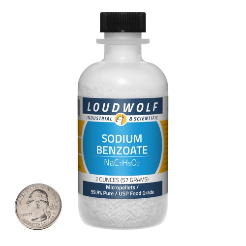 Sodium Benzoate - 2 Ounces in 1 Bottle
