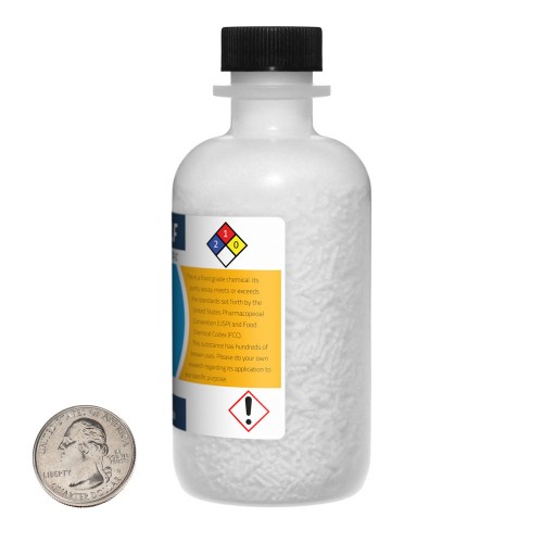 Sodium Benzoate - 8 Ounces in 4 Bottles