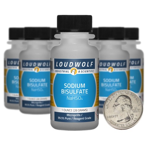 Sodium Bisulfate - 10 Ounces in 10 Bottles