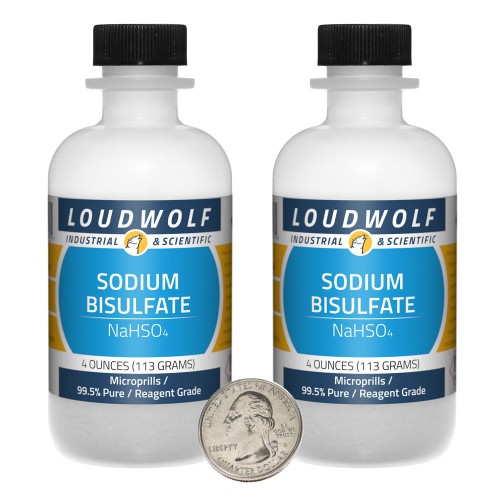 Sodium Bisulfate - 8 Ounces in 2 Bottles