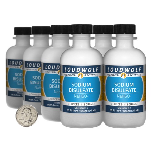 Sodium Bisulfate - 2 Pounds in 8 Bottles
