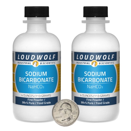 Sodium Bicarbonate - 8 Ounces in 2 Bottles Sodium Bicarbonate - 8 Ounces in 2 Bottles