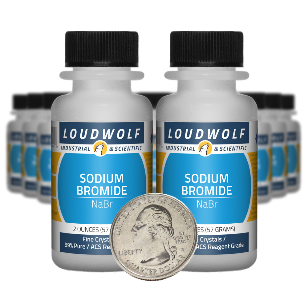 Sodium Bromide - 2.5 Pounds in 20 Bottles Sodium Bromide - 2.5 Pounds in 20 Bottles