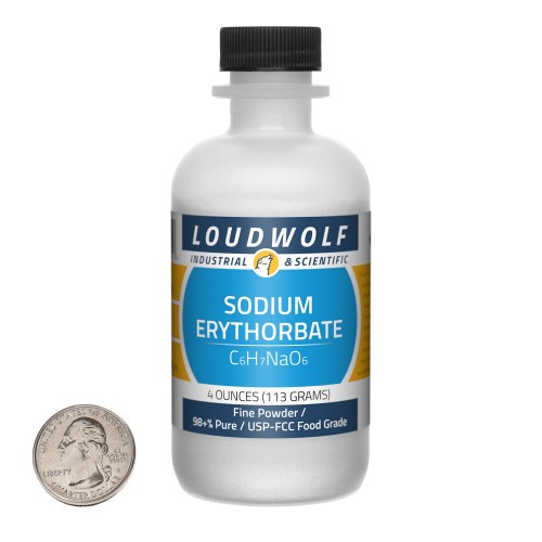 Sodium Erythorbate - 4 Ounces in 1 Bottle