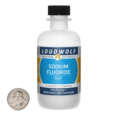 Sodium Fluoride - 4 Ounces in 1 Bottle Sodium Fluoride - 4 Ounces in 1 Bottle
